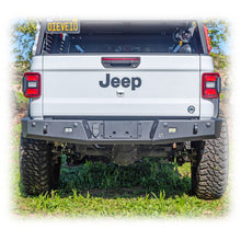 Load image into Gallery viewer, Jeep JT Gladiator Rear Bumper with Frame-Mounted Rock-Slider Wings | 2020–2025