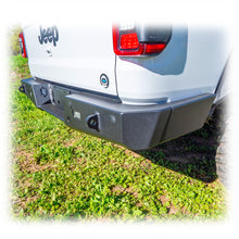 Load image into Gallery viewer, Jeep JT Gladiator Rear Bumper with Frame-Mounted Rock-Slider Wings | 2020–2025