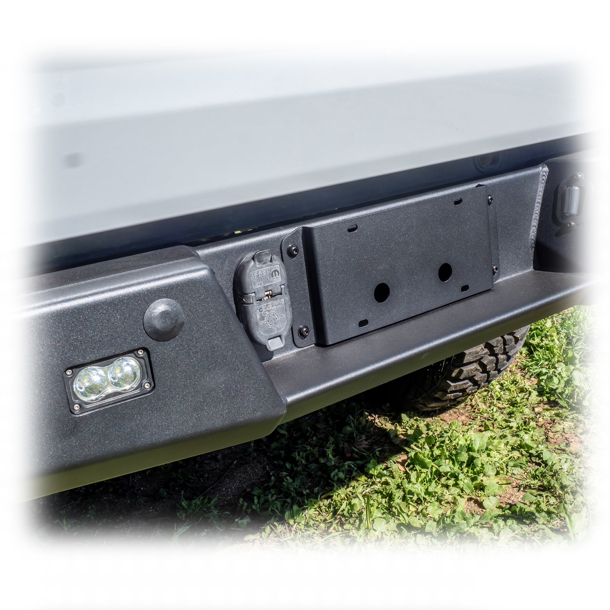 Jeep JT Gladiator Rear Bumper with Frame-Mounted Rock-Slider Wings | 2020–2025