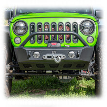 Load image into Gallery viewer, Jeep JK/JL/JT Front Bumper with Skid Plate &amp; Recessed Winch Mount | 2007–2025
