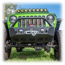Load image into Gallery viewer, Jeep JK/JL/JT Front Bumper with Skid Plate &amp; Recessed Winch Mount | 2007–2025
