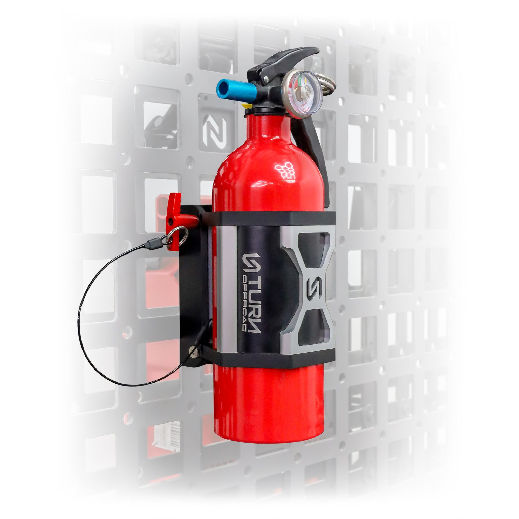 Quick Release Fire Extinguisher Mount | Universal Mount + L-Track Mounting Kit