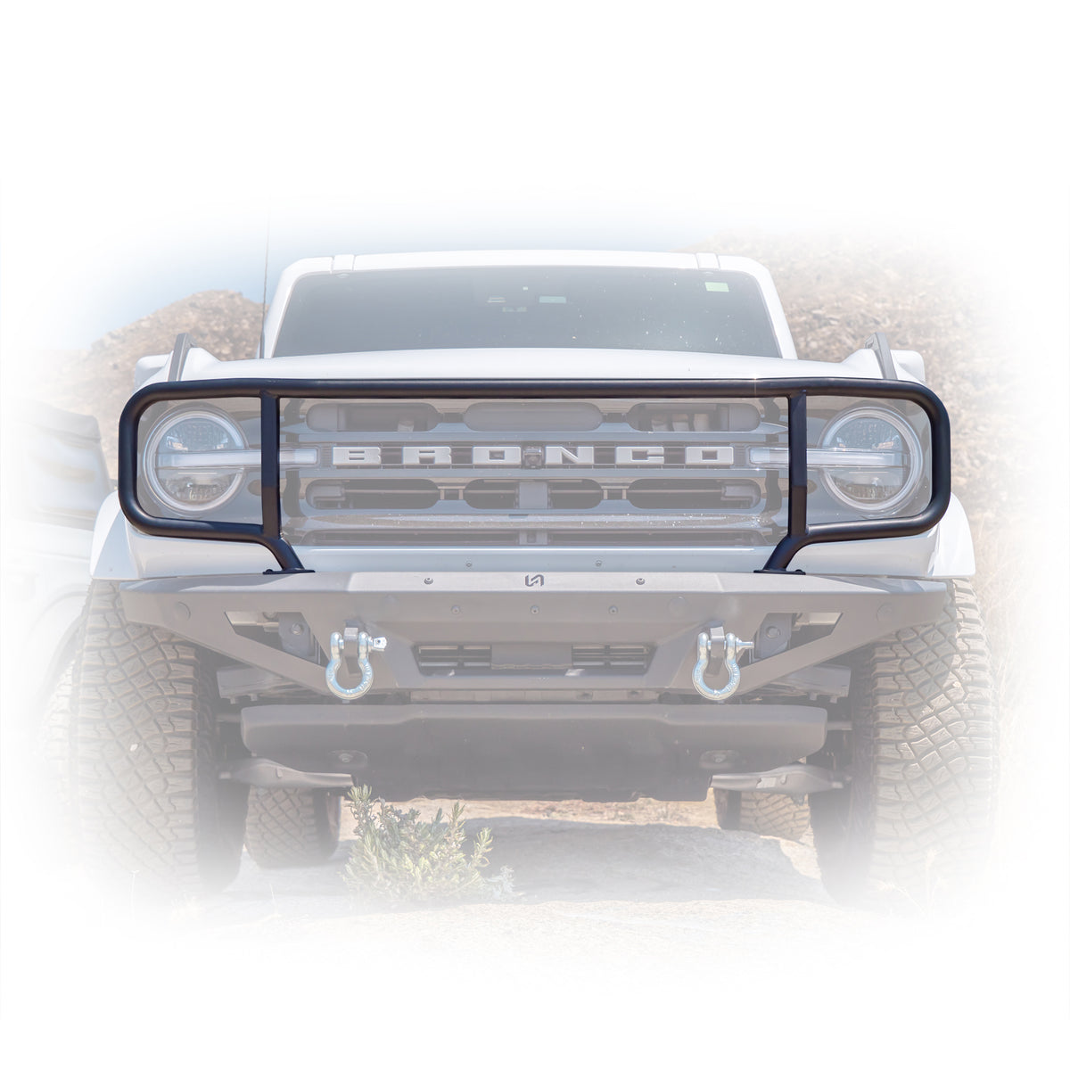 2021+ Ford Bronco Grill Guard - Turn Offroad