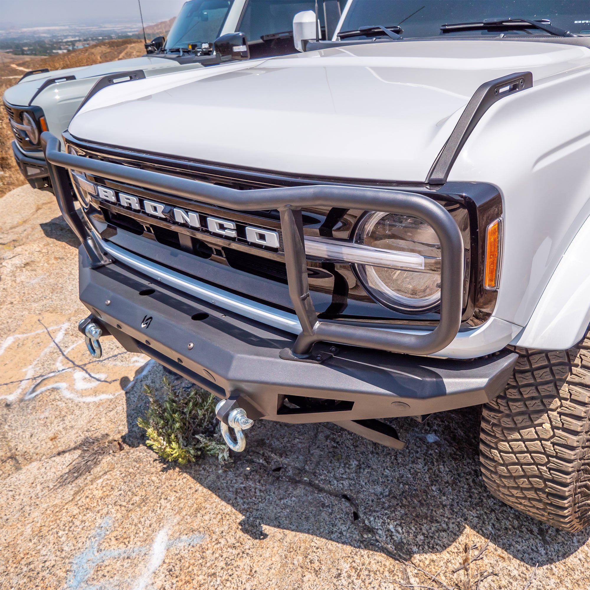2021+ Ford Bronco Grill Guard - Turn Offroad