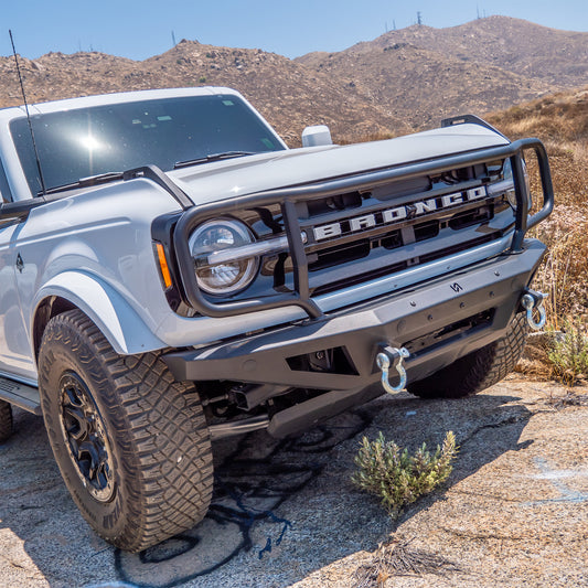 2021+ Ford Bronco Grill Guard - Turn Offroad