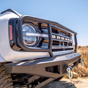 2021+ Ford Bronco Grill Guard - Turn Offroad