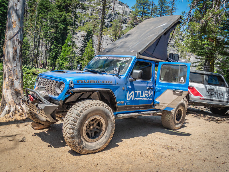 Turn Offroad rooftop tent on Bronco hard top