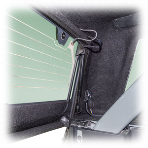 TR10 Bronco Hard Top Rear Window, Defroster & Wiper Assembly