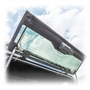 TR10 Bronco Hard Top Rear Window, Defroster & Wiper Assembly