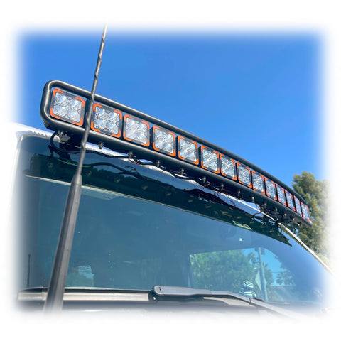 Baja Windshield Light Mount for Ford Bronco - Turn Offroad