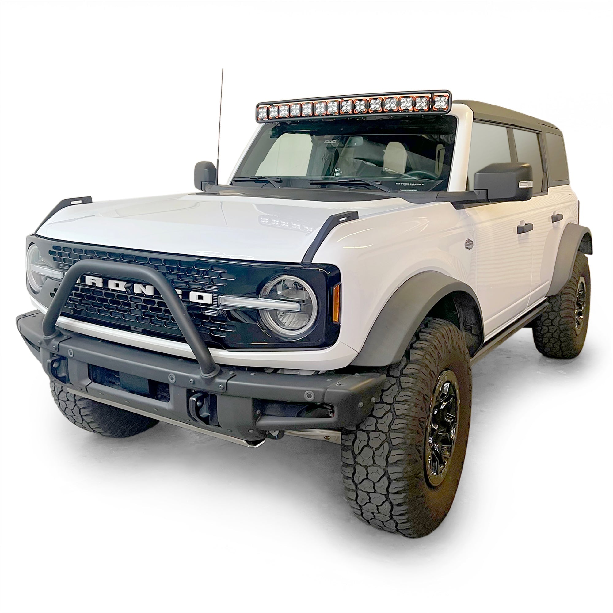 Baja Windshield Light Mount for Ford Bronco - Turn Offroad
