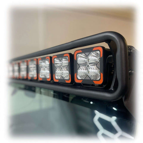 Baja Windshield Light Mount for Jeep Wrangler JK - Turn Offroad
