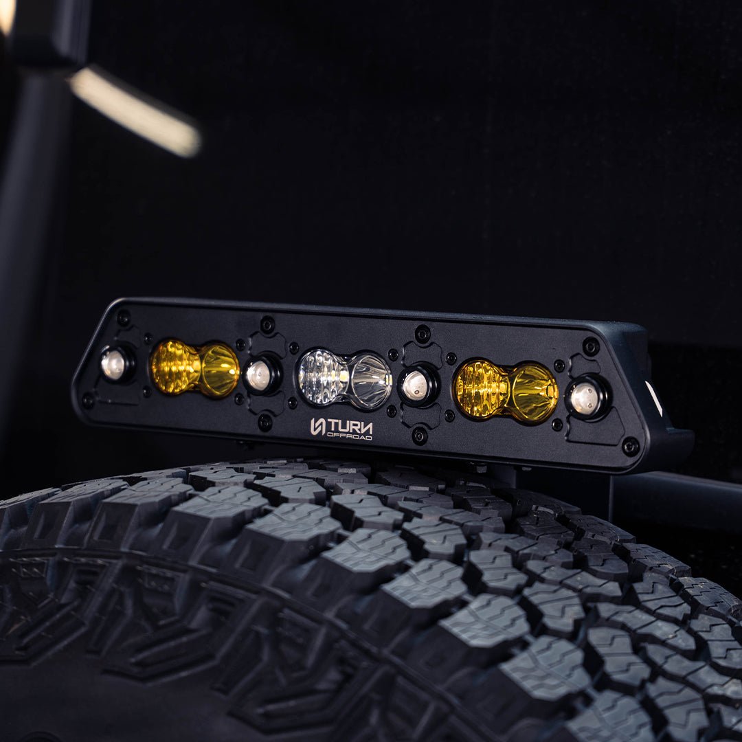 Billet Chase Light and 3rd Brake Light for Ford Bronco - Turn Offroad