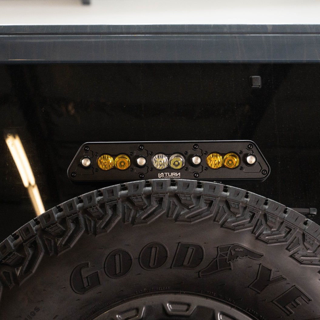 Billet Chase Light and 3rd Brake Light for Ford Bronco - Turn Offroad
