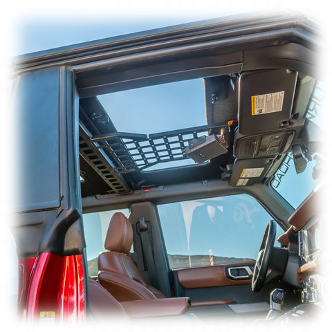 Cage Brace & Overhead Molle | 2021 - 2026 Ford Bronco | 4 Door - Turn Offroad