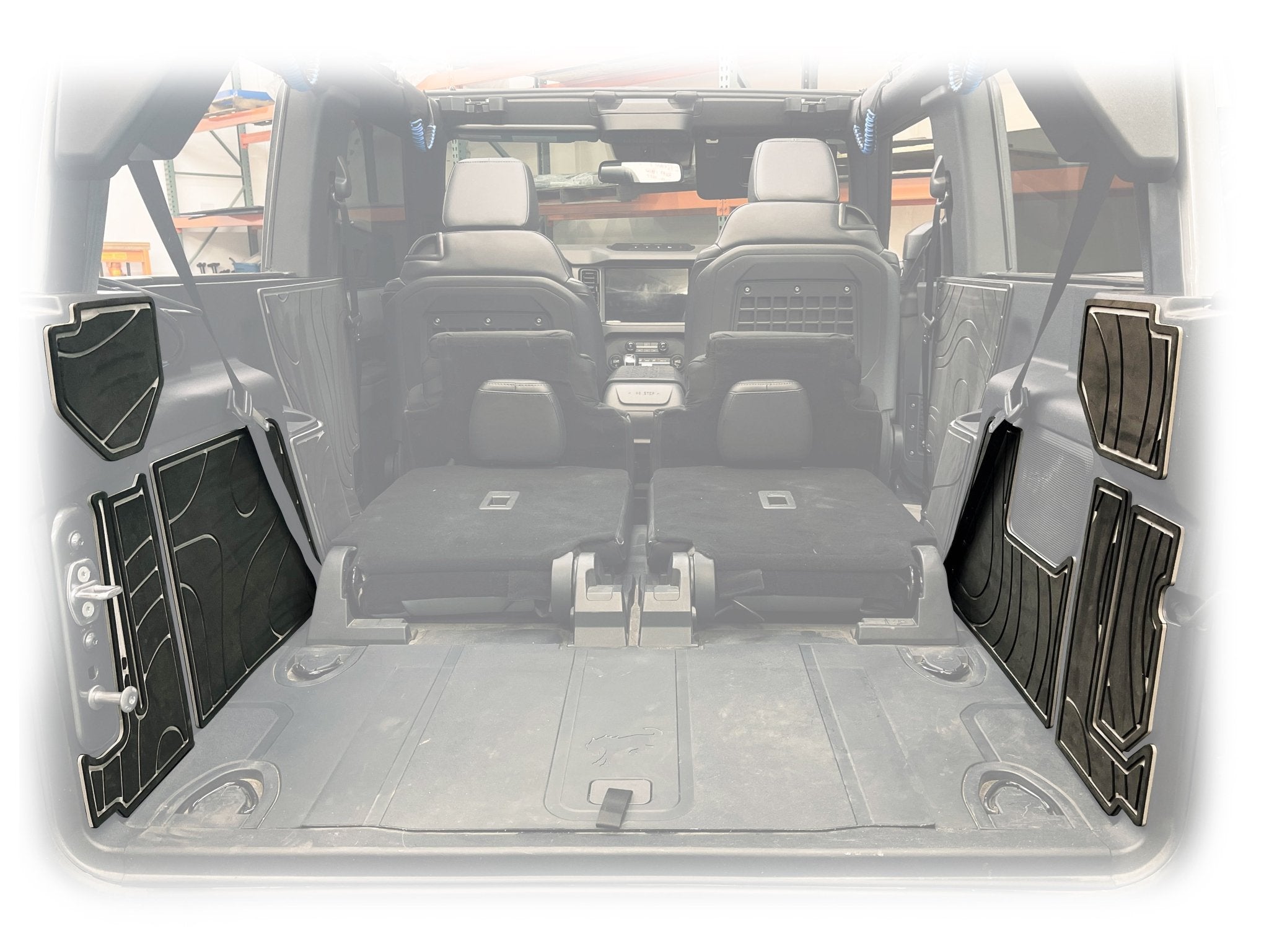 Cargo Area Foam Protector Kit for Ford Bronco 2-Door - Turn Offroad
