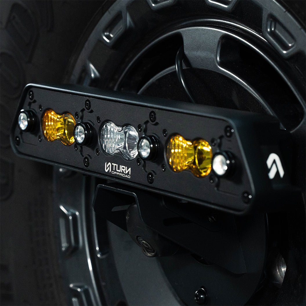 Center-Mount 3rd Brake Light and Chase Light for Ford Bronco - Turn Offroad