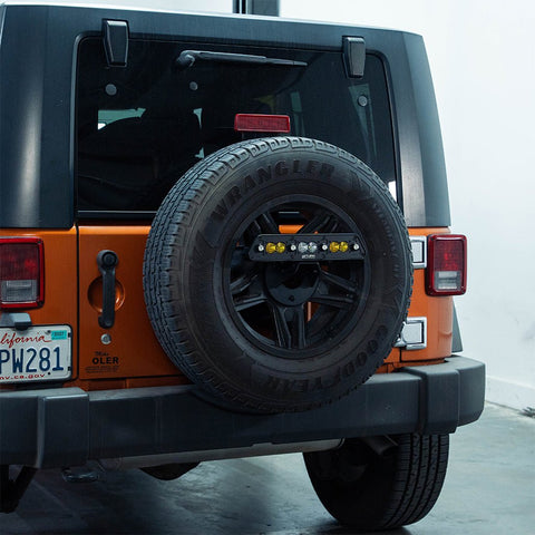 Center-Mount 3rd Brake Light and Chase Light for Jeep Wrangler JK - Turn Offroad