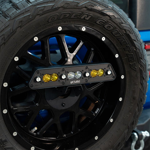 Center-Mount 3rd Brake Light and Chase Light for Jeep Wrangler JL - Turn Offroad