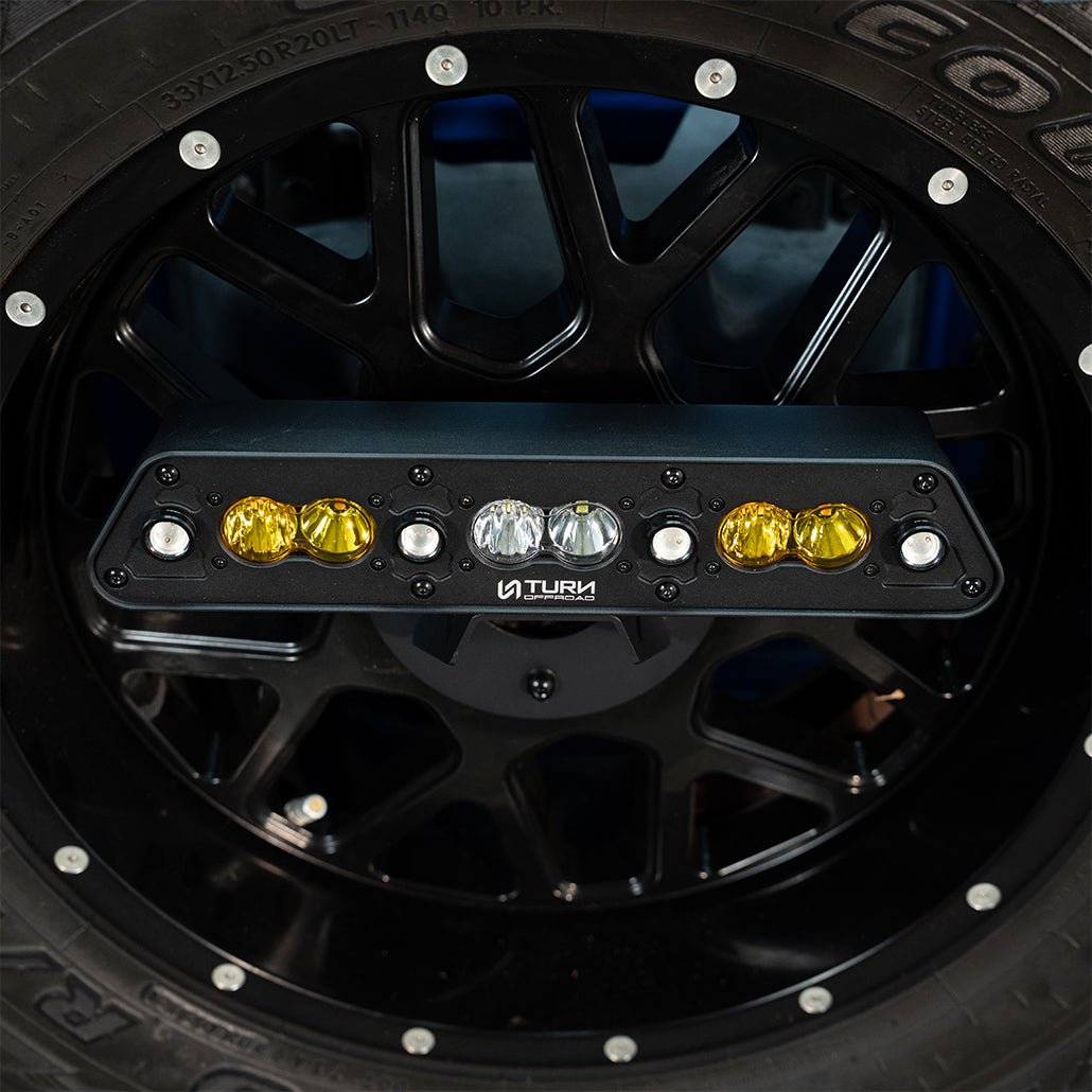 Center-Mount 3rd Brake Light and Chase Light for Jeep Wrangler JL - Turn Offroad