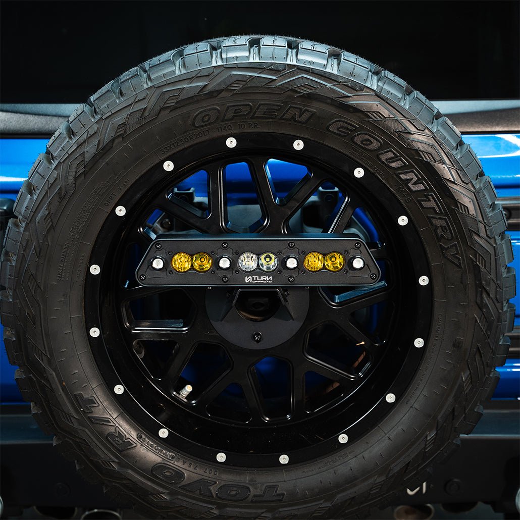 Center-Mount 3rd Brake Light and Chase Light for Jeep Wrangler JL - Turn Offroad