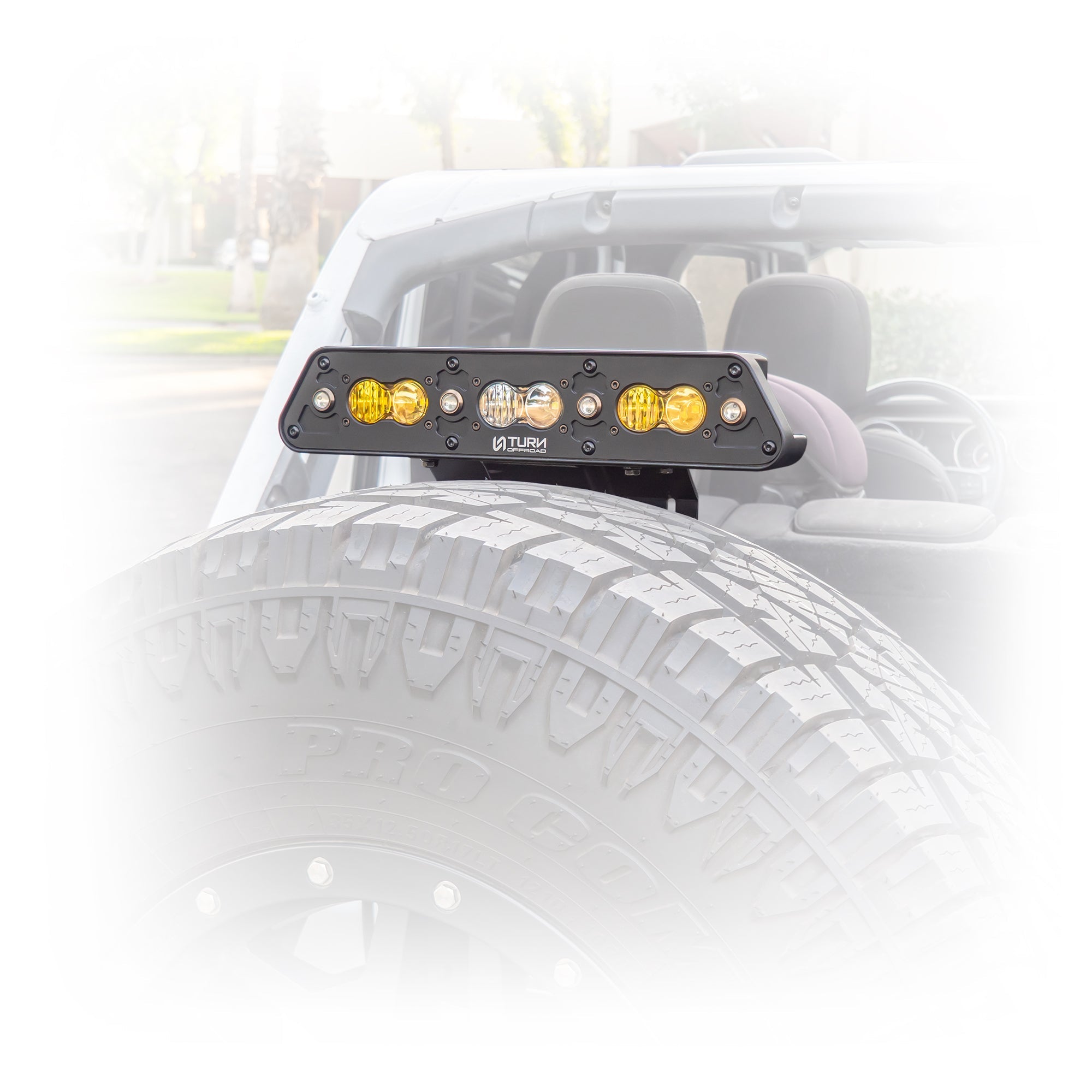 Chase Light | 3rd Brake Light | Jeep JL 2018 - Present - Turn Offroad