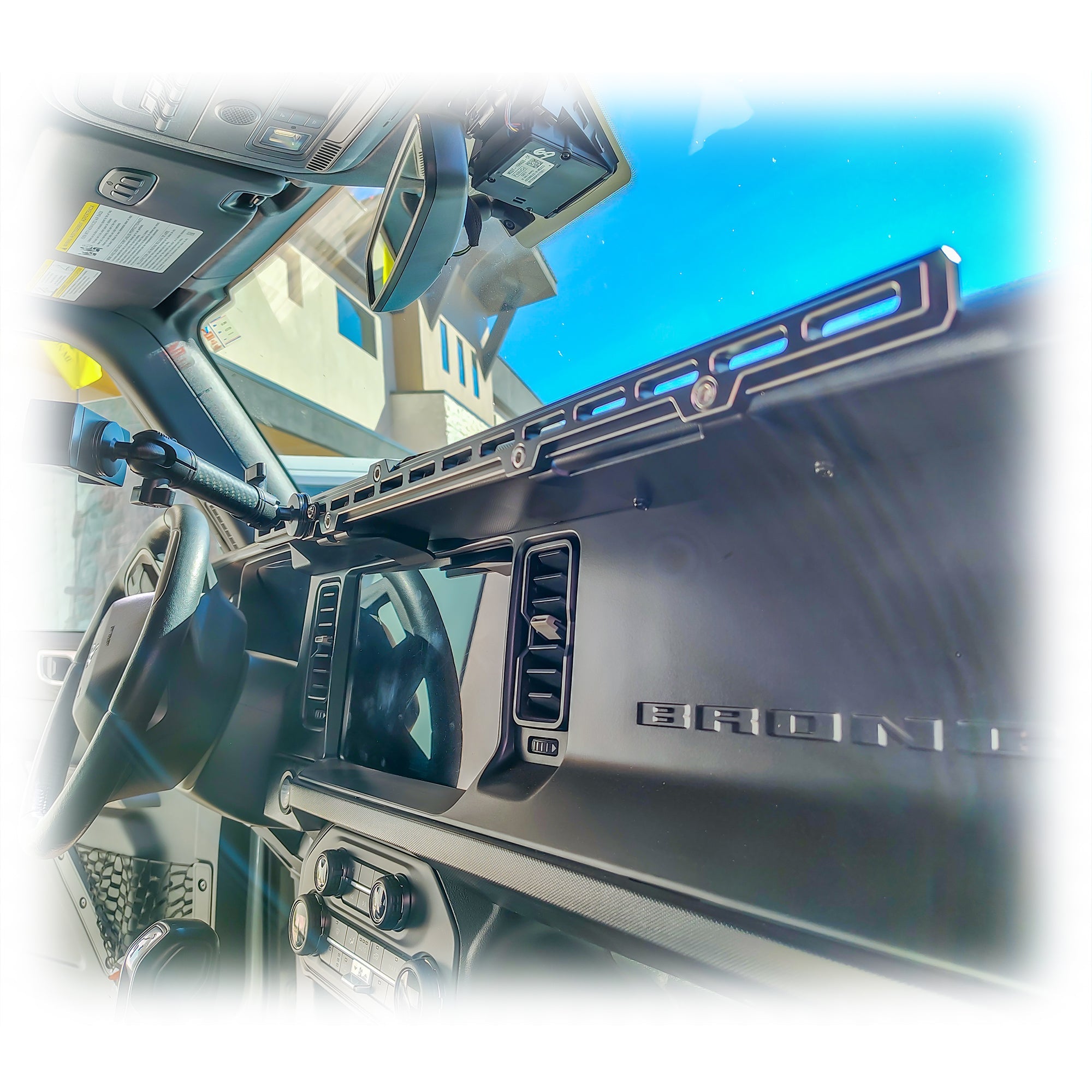 Dash Rail for 2021 - 2026 Ford Bronco - Turn Offroad