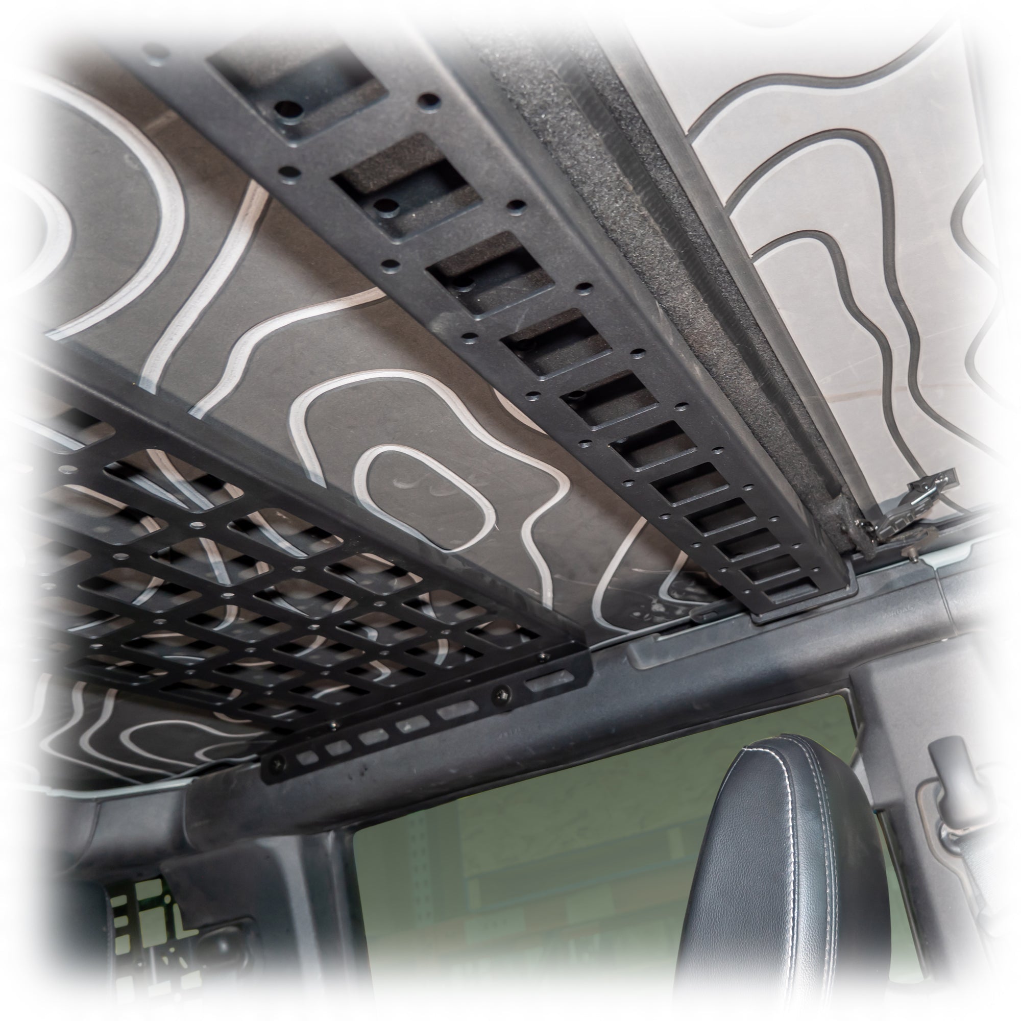 Ford Bronco Cage Brace Molle Pattern | 2021–2025 - Turn Offroad
