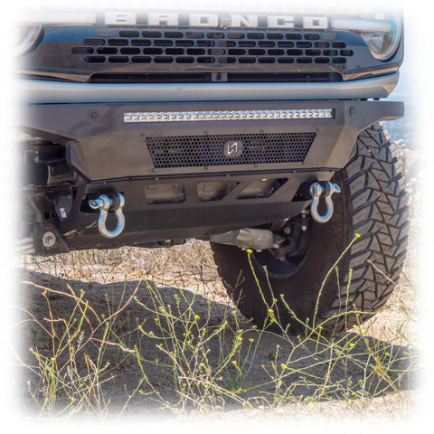 Ford Bronco Front Recovery Eyelets (Pair) | 2021–2025 - Turn Offroad