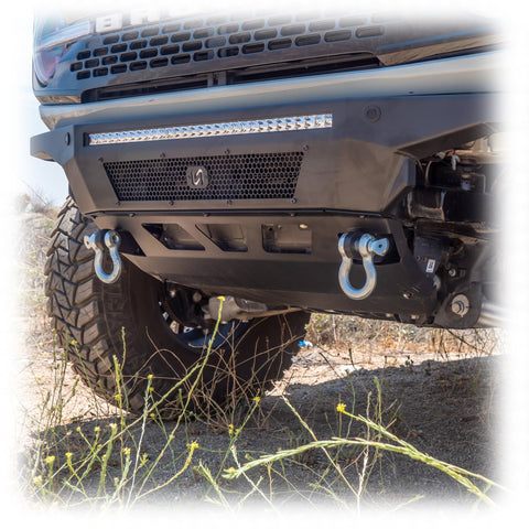 Ford Bronco Front Recovery Eyelets (Pair) | 2021–2025 - Turn Offroad