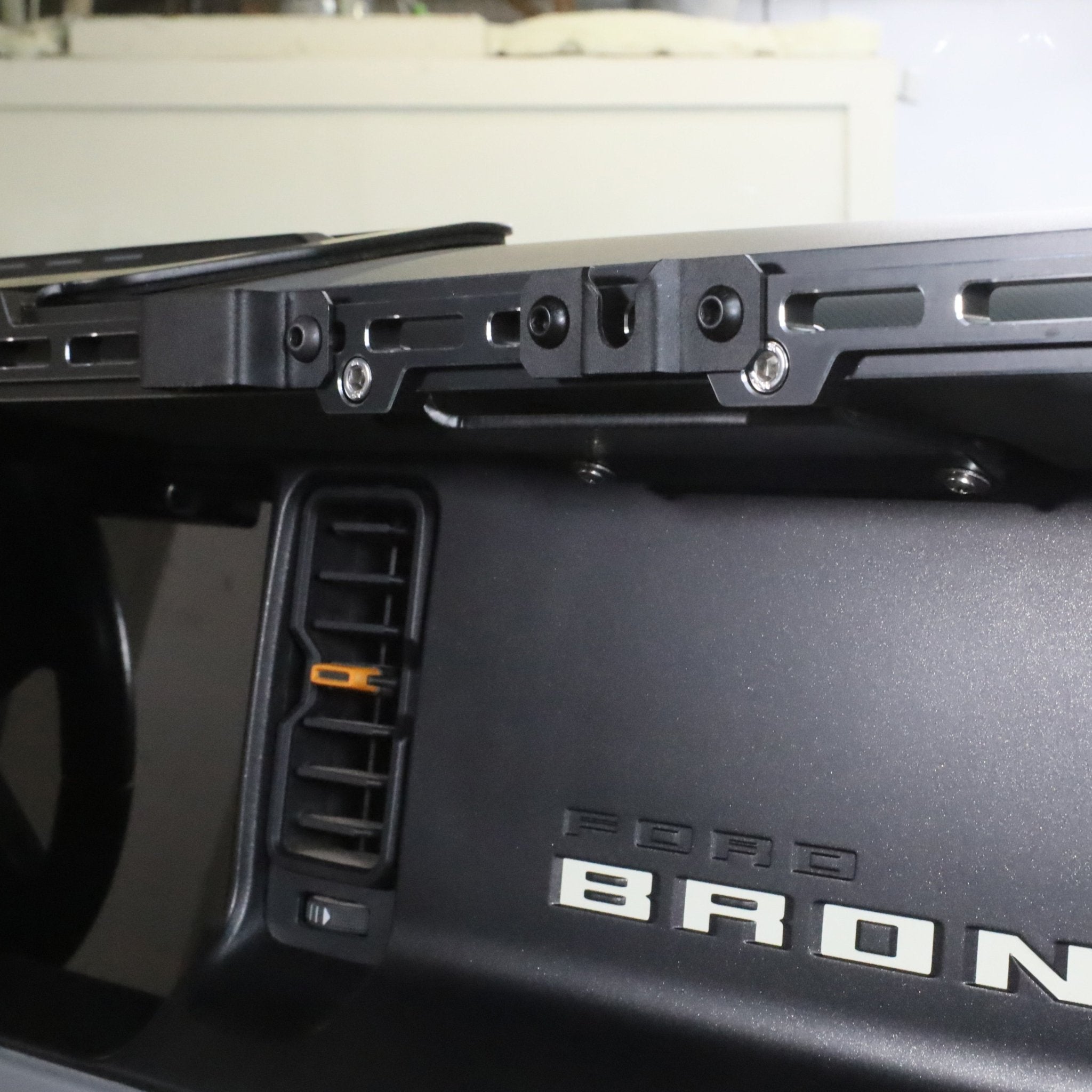 Handheld Radio Mic Mount for Ford Bronco IA8-M1 Dash Rail - Turn Offroad