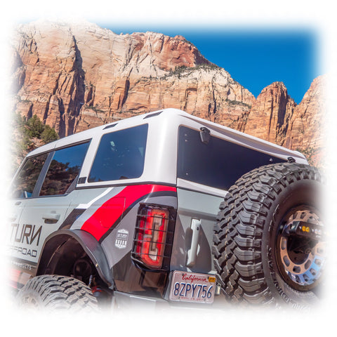 Hard Top for Ford Bronco 4 - Door, White Gelcoat - 2021–2026 Ford Bronco 4 - Door - Turn Offroad