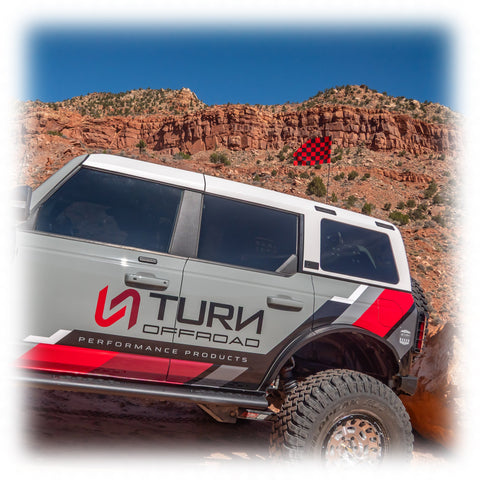 Hard Top for Ford Bronco 4 - Door, White Gelcoat - 2021–2026 Ford Bronco 4 - Door - Turn Offroad