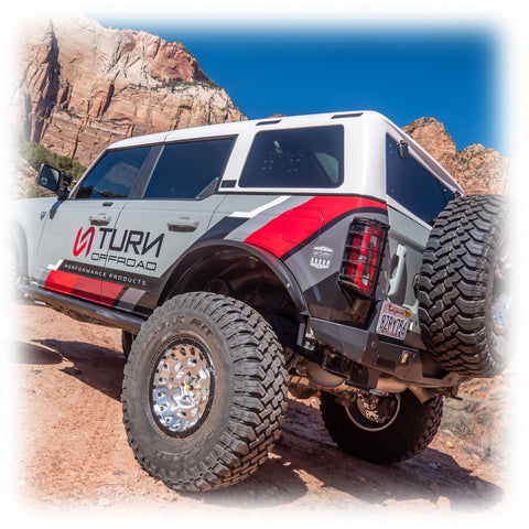 Hard Top for Ford Bronco 4 - Door, White Gelcoat - 2021–2026 Ford Bronco 4 - Door - Turn Offroad