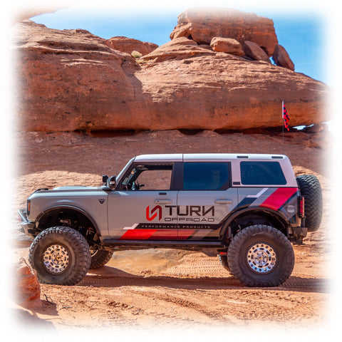 Hard Top for Ford Bronco 4 - Door, White Gelcoat - 2021–2026 Ford Bronco 4 - Door - Turn Offroad