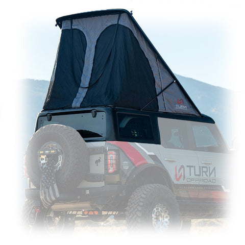 Hard Top Tent for Ford Bronco 4-Door and Bronco Raptor - Turn Offroad