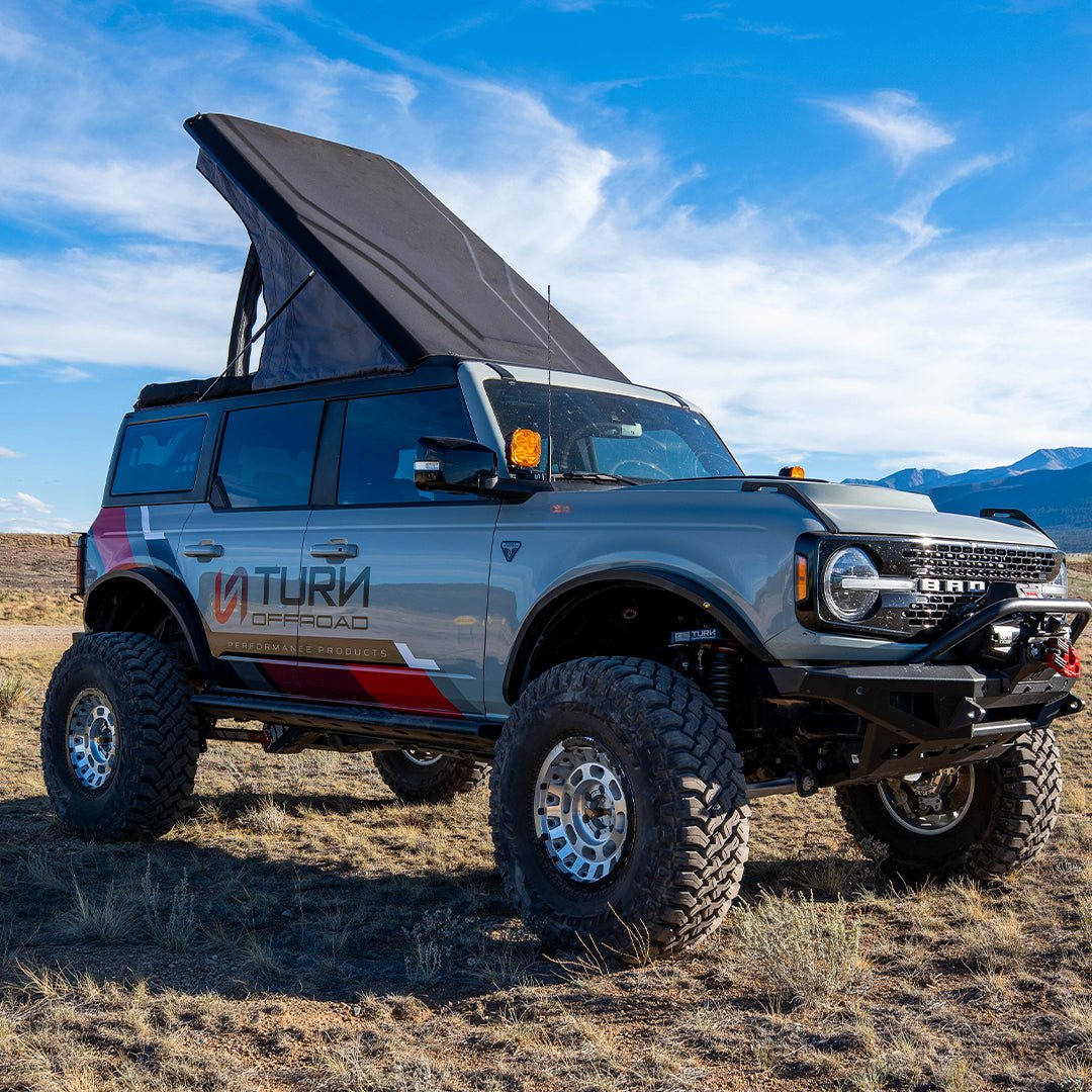 Hard Top Tent for Ford Bronco 4-Door and Bronco Raptor - Turn Offroad