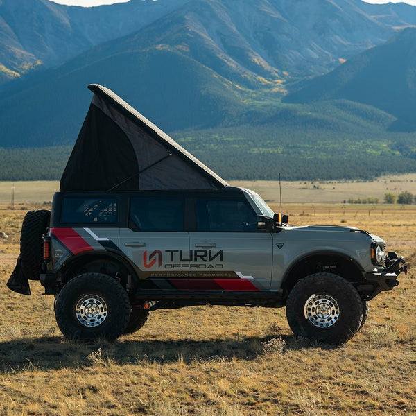Hard Top Tent for Ford Bronco 4-Door and Bronco Raptor - Turn Offroad