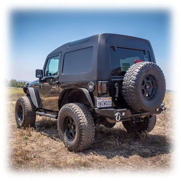 Jeep JK 2-Door Hard Top with Overhead Windows | Premium Fiberglass