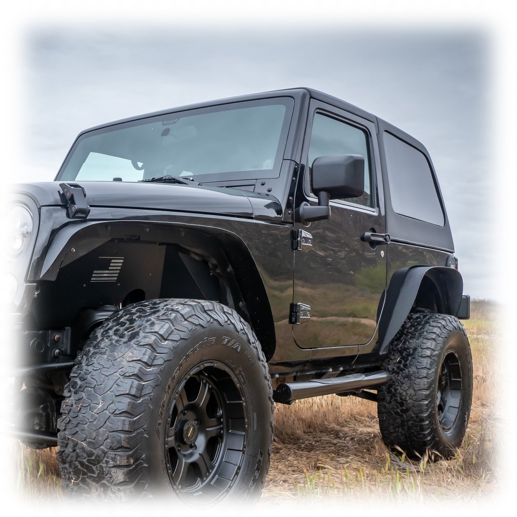 Jeep JK 2‑Door Fastback 2‑Piece Hard Top | 2007–2018 - Turn Offroad