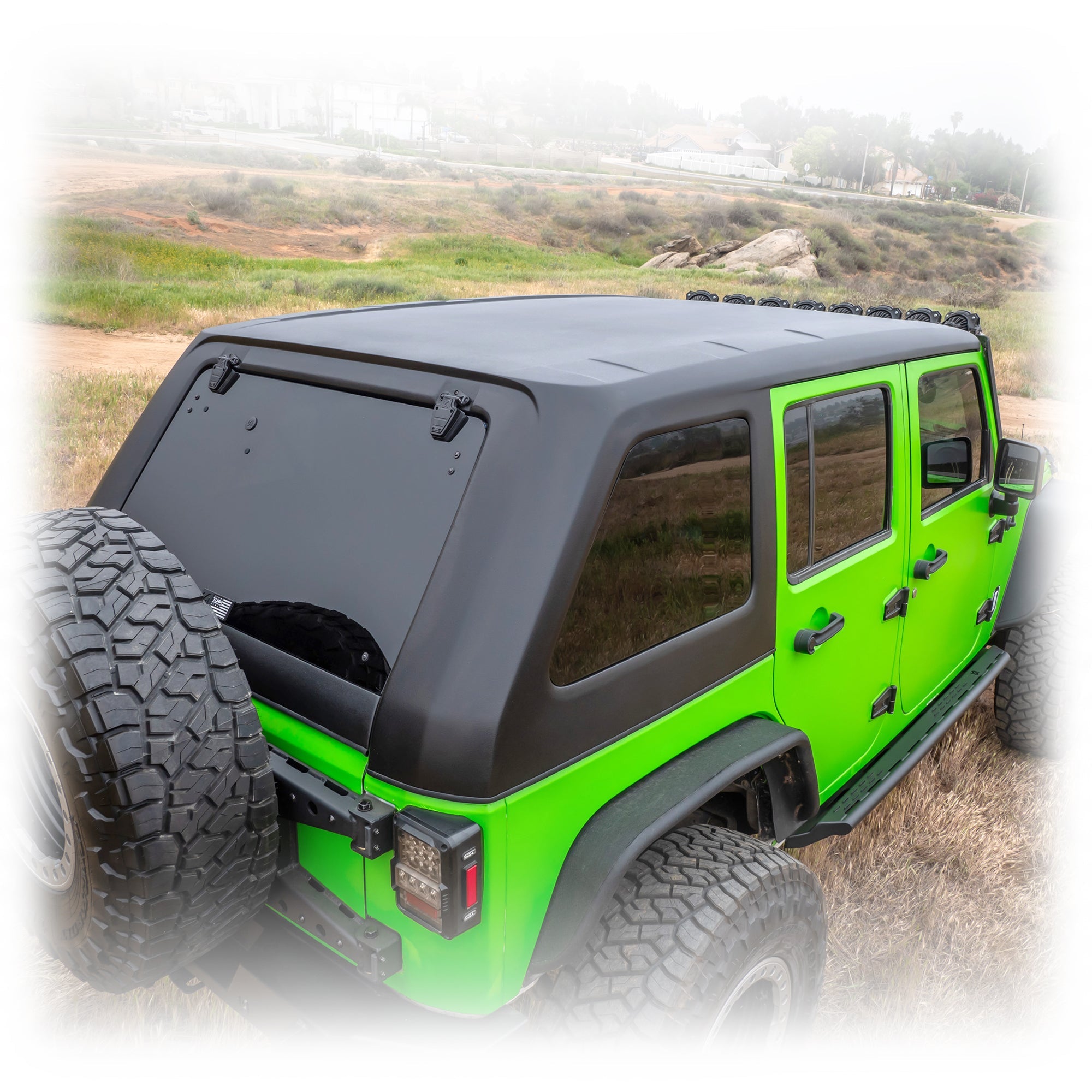 Jeep JK 4 Door Fastback Hard Top | 2007–2018 - Turn Offroad