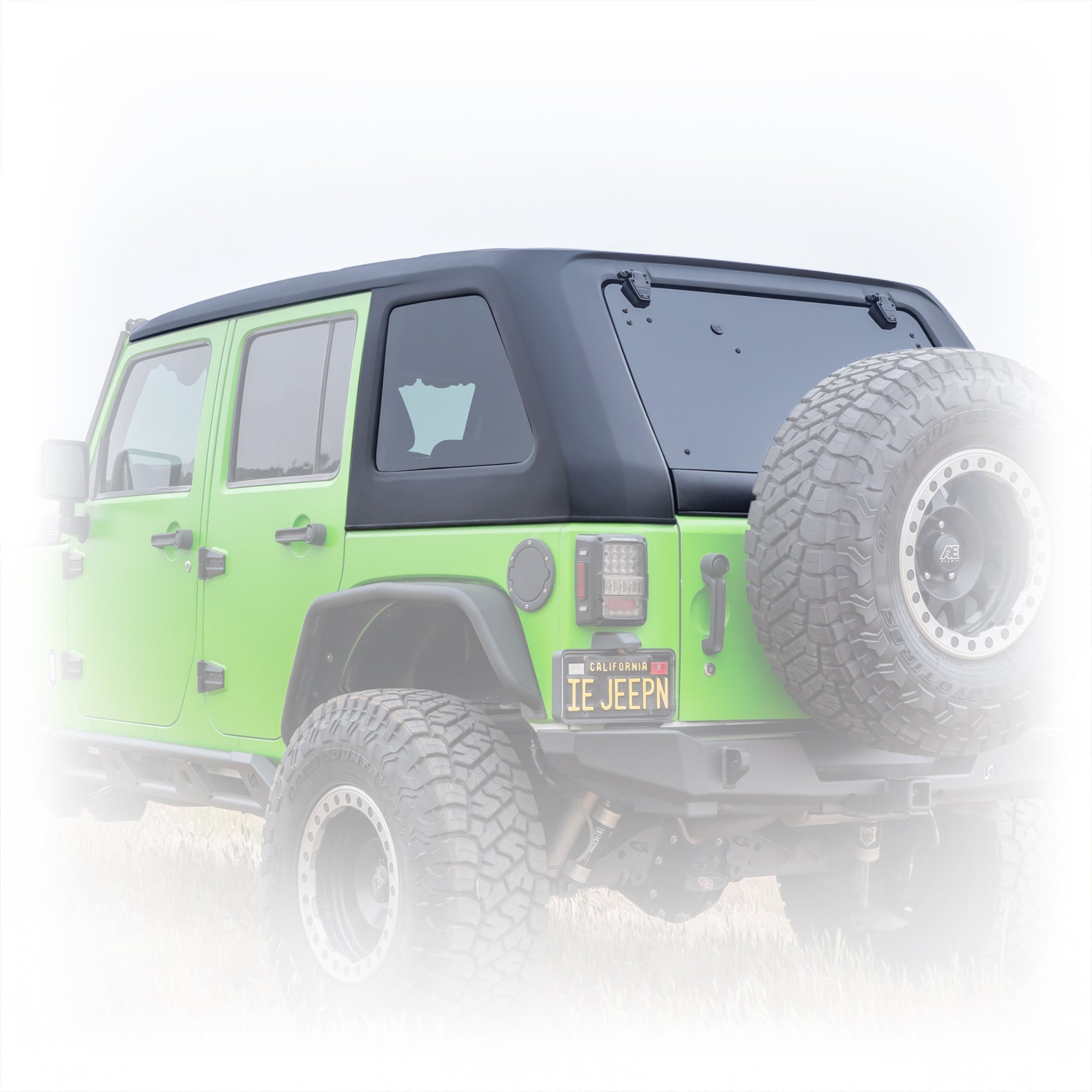 Jeep JK 4 Door Fastback Hard Top | 2007–2018 - Turn Offroad