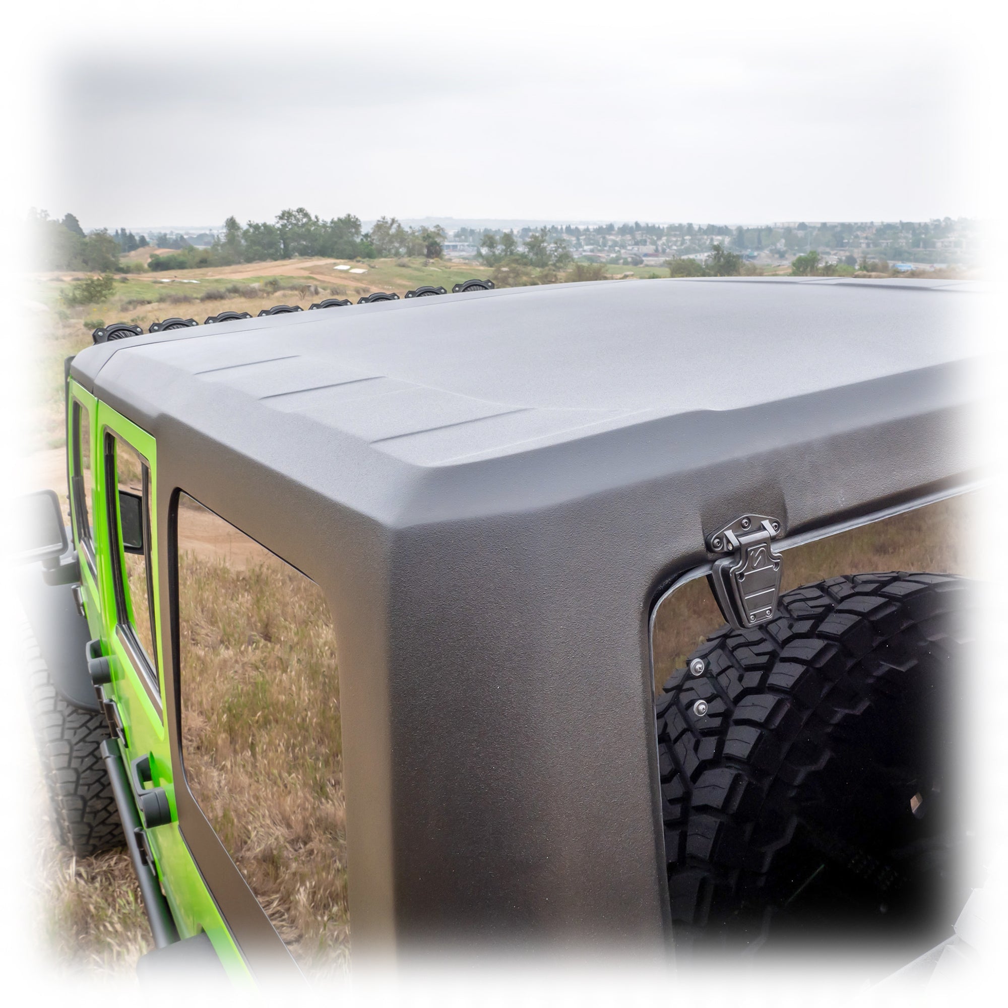 Jeep JK 4‑Door Squareback 2‑Piece Hard Top | 2007–2018 - Turn Offroad