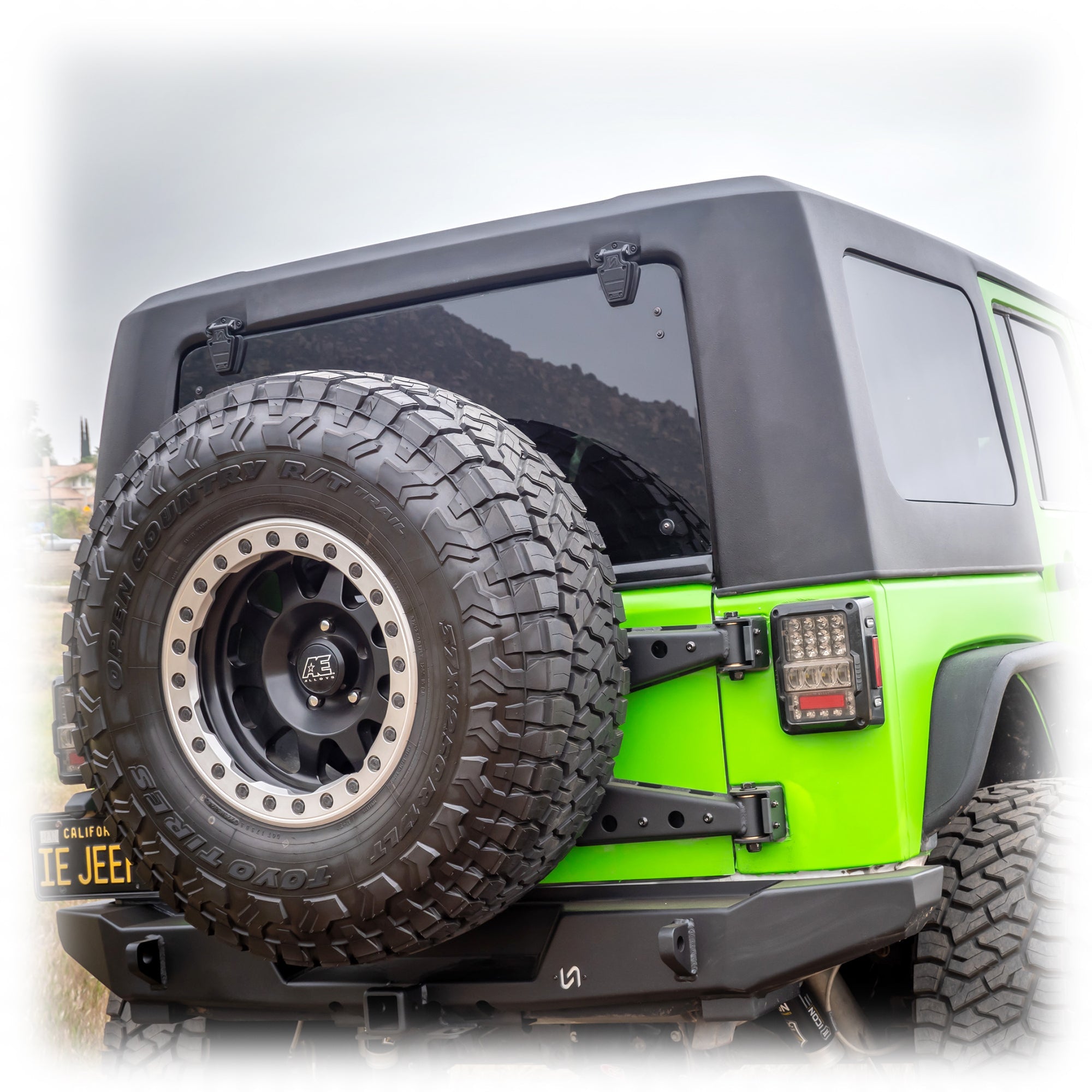 Jeep JK 4‑Door Squareback 2‑Piece Hard Top | 2007–2018 - Turn Offroad