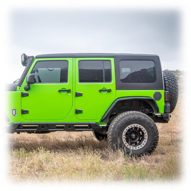 Jeep JK 4‑Door Squareback 2‑Piece Hard Top | 2007–2018 – Turn Offroad
