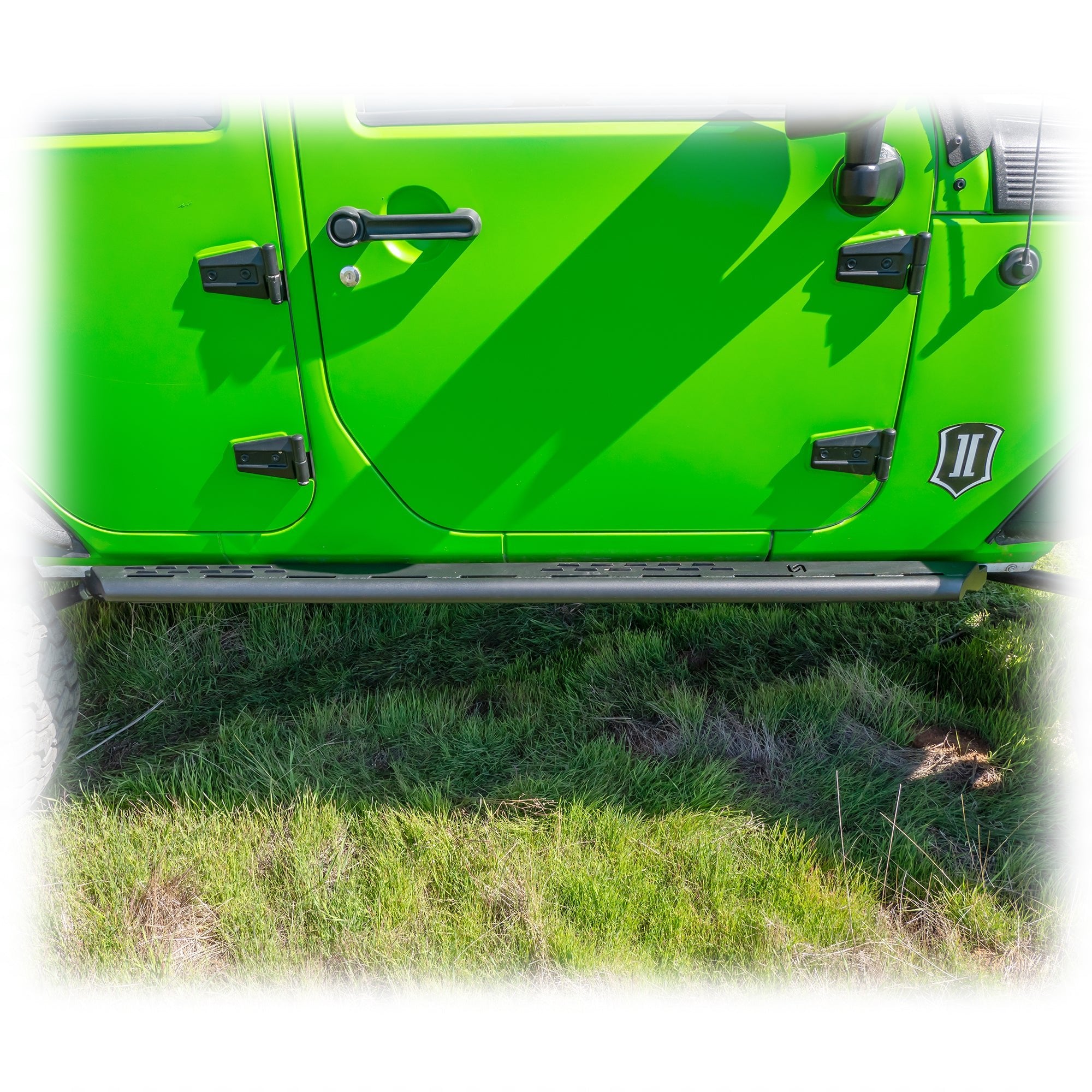 Jeep JK Rock Slider Steps with Frame - Mount System | 2007 - 2018 - Turn Offroad