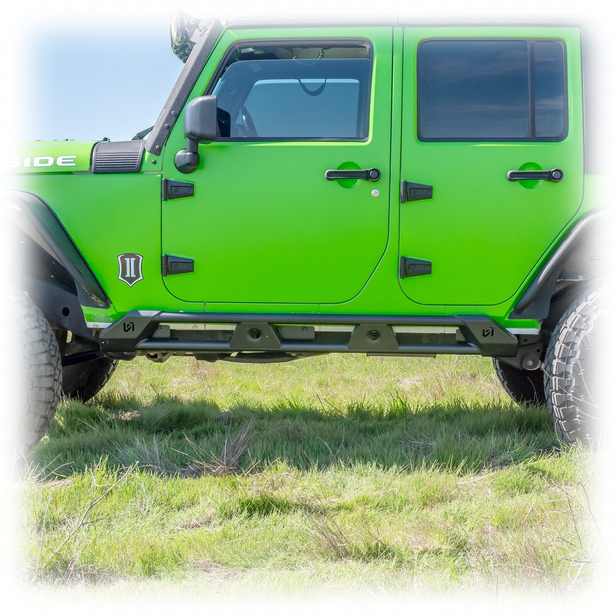Jeep JK Rock Sliders | Frame - Mount System | 2007–2018 - Turn Offroad