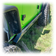 Jeep JK Rock Sliders | Frame - Mount System | 2007–2018 - Turn Offroad