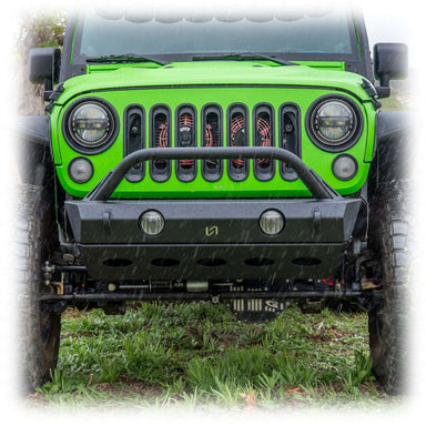 Jeep JK JL JT Front Bumper with Skid Plate | Maximum Protection