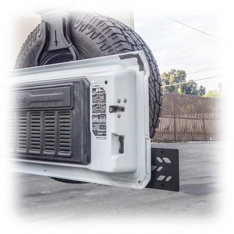 Jeep JL License Plate Relocation Kit - Turn Offroad